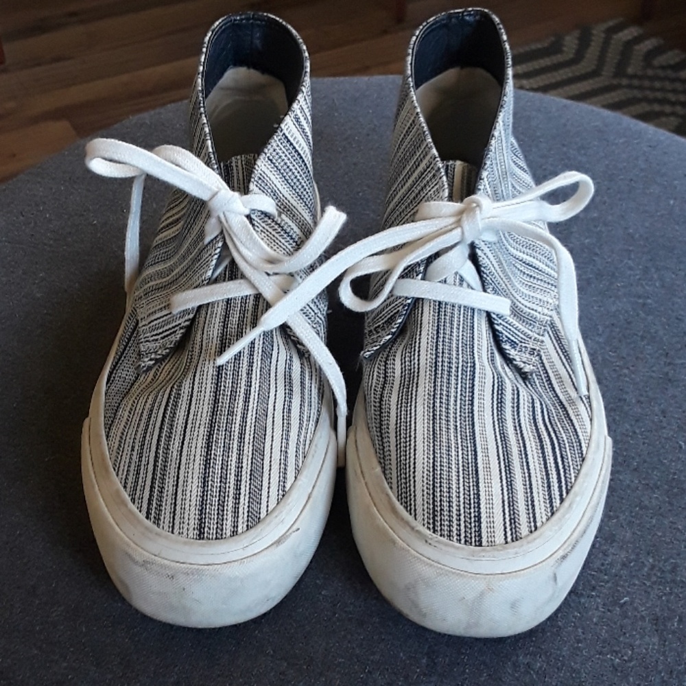STRIPPED HIGH TOPS
